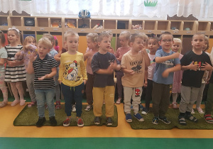 Dzieci podczas zabaw w Dniu Przedszkolaka.