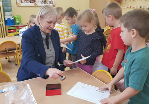 Spotkanie z przedstawicielami urzędu pocztowego.