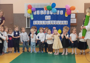 Uroczyste pasowanie na przedszkolaka.