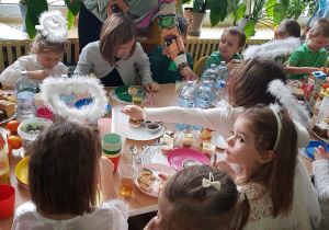 Uroczystość choinkowa.