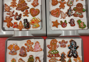 Ciasteczka z warsztatów bożonarodzeniowych.